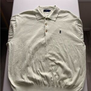 Polo by Ralph Lauren Men's Light Cream Polo Shirt